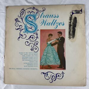 Strauss Waltzes Vinyl Lp EX The Royal Viennese Symphonic Orchestra Clarity